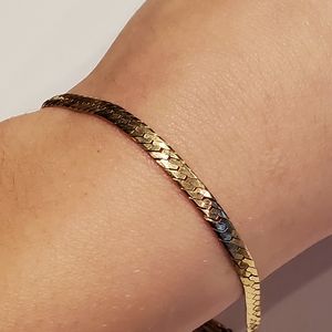 14k Gold 7" Bracelet